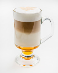 Latte with honey