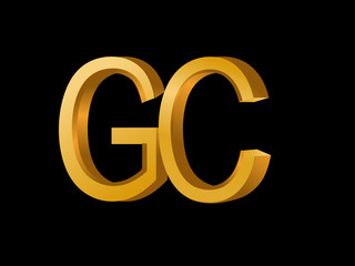 GC Initial Logo for your startup venture