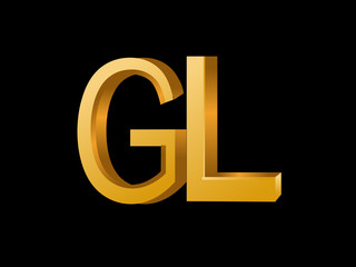 GL Initial Logo for your startup venture