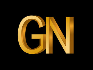 Gn Initial Logo For Your Startup Venture Gn Initial Logo For Your Startup Venture