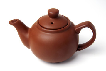 clay (ceramic) teapot