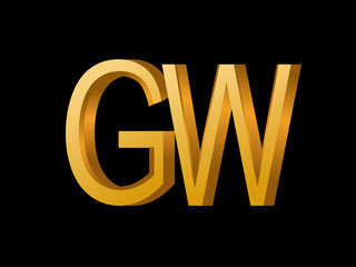 GW Initial Logo for your startup venture