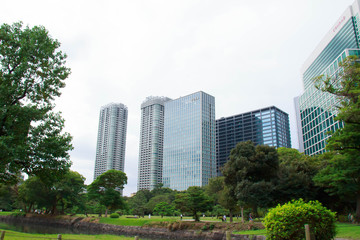 Obraz premium Hama Rikyu Gardens