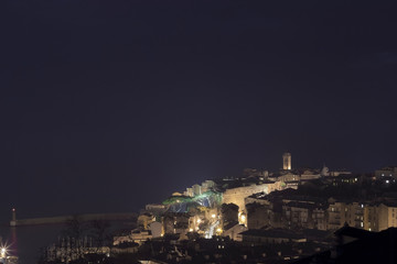 Bastia by night