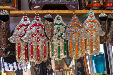 Hamsa amulets