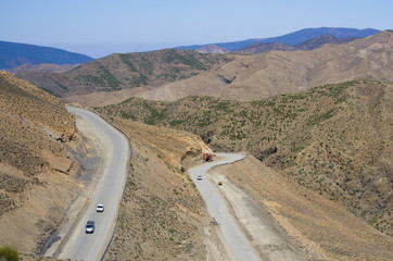 Atlas mountains in Morocco