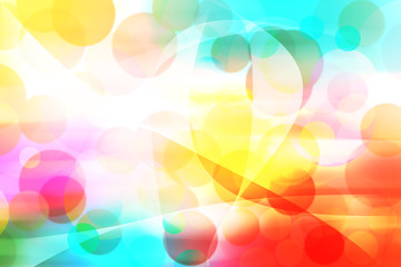Beautiful abstract colorful background with bokeh defocused ligh