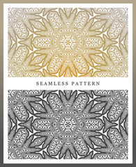 Original seamless pattern, high quality. Rhythmic pattern, based on symmetry