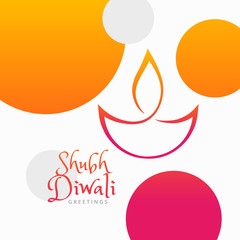 modern diwali festival colorful background