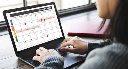 Calendar Planner Organization Management Remind Concept