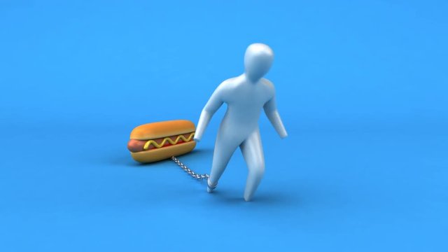 Diet symbol - 3D Animation