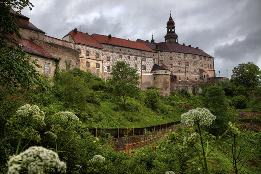 Nachod Castle in Nachod, Czech Republic. Originally built in the year 1254.