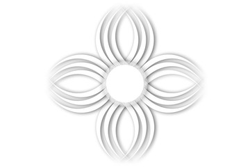 White flower background