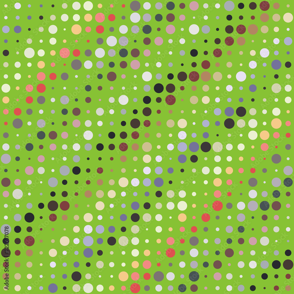 Poster abstract background with irregular colored circles. abstract round seamless pattern.