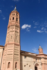 Fototapeta premium San Andres church (Moorish style). Calatayud, Zaragoza province Aragon, Spain