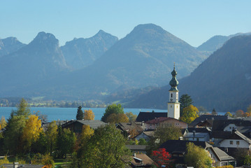 Sankt Gilgen and the Wolfgangsee