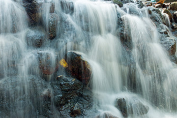 Fototapeta na wymiar Small waterfall in Thailand