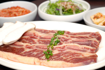korean bbq pork belly - 122619272