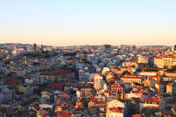 Fototapeta na wymiar View on Lisbon
