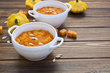 autumn pumpkin porridge