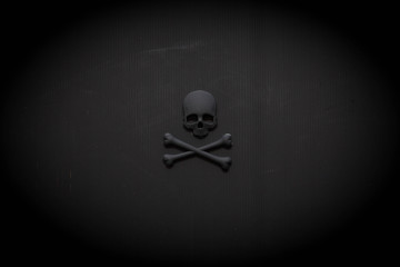 Halloween pumpkins, on wooden background