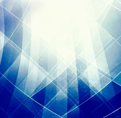 Obraz premium Grunge blue wall background or texture