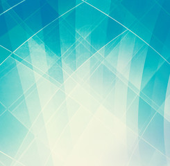 Obraz premium Grunge blue wall background or texture