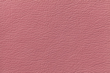 Pink leather texture background with pattern, closeup