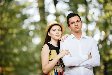 Fototapeta premium Love couple outdoors
