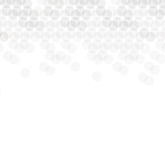 Vector geometric pattern. Modern texture in monochrome. Grey dotted design. Stylish tiles of circles. Abstract background on the book cover, brochure, flyer or website.