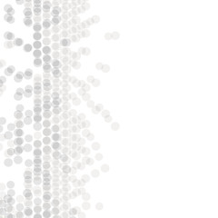 Vector geometric pattern. Modern texture in monochrome. Grey dotted design. Stylish tiles of circles. Abstract background on the book cover, brochure, flyer or website.