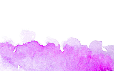 pink watercolor on paper