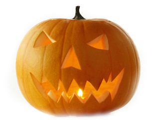 halloween pupmkin isolated