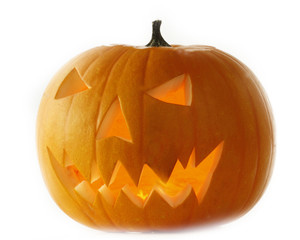 halloween pupmkin isolated