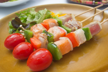 Three Flavored Fish Barbeque