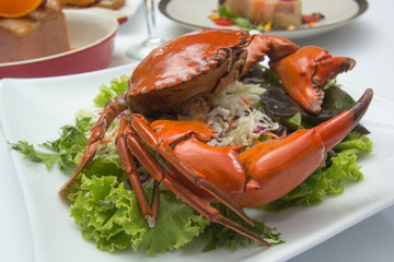 Steamed Crab