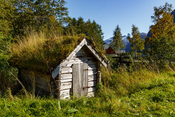 Die kleine Holzhütte