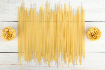 Pasta or spaghetti background