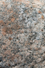 Granit Steine am Rügen. Ostseeküste - Landschaften.