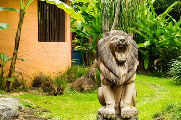 Wooden Lions