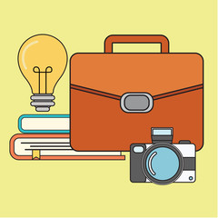 Design illustration concepts for graphic design and business development and portfolio. Concepts for web banners and promotional materials.