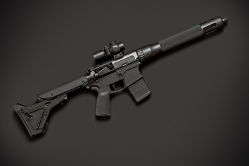 Assault semi-automatic rifle - 122633650