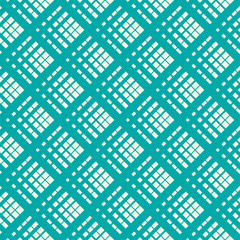 Graphic simple ornamental tile, vector repeated pattern made usi