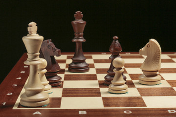 Checkmate with black bishop to white king