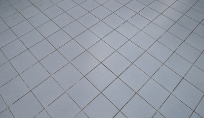 Top view of Tiled floor texture background