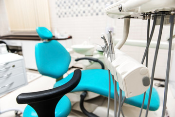 Dental equipment closeup