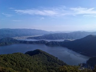 日本 福井県 三方五湖