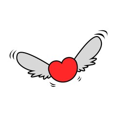 Flying Heart