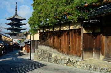Naklejka premium Toji pagoda kyoto