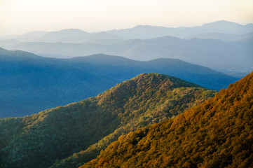 Obraz premium Blue Ridge Parkway